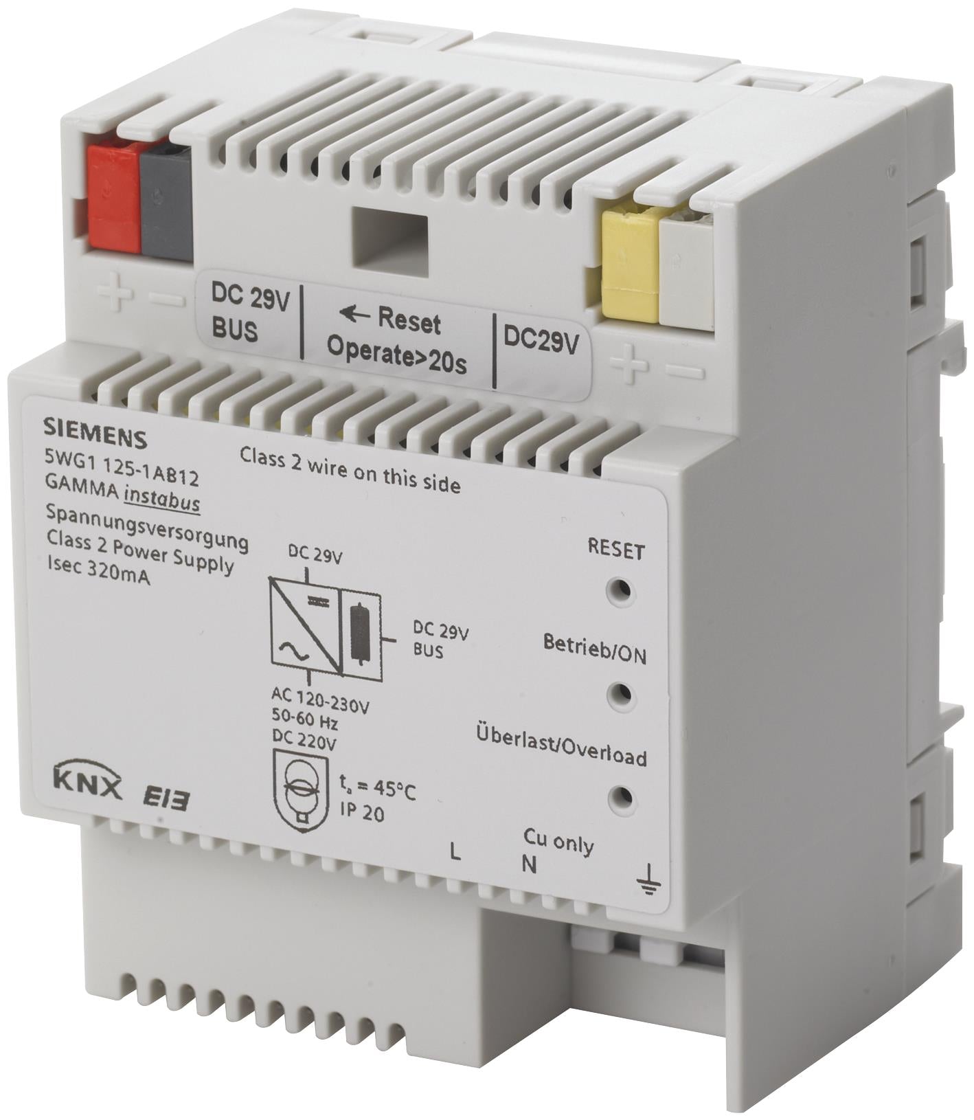 KNX Power supply unit DC 29 V KNX Power supply unit DC 29 V